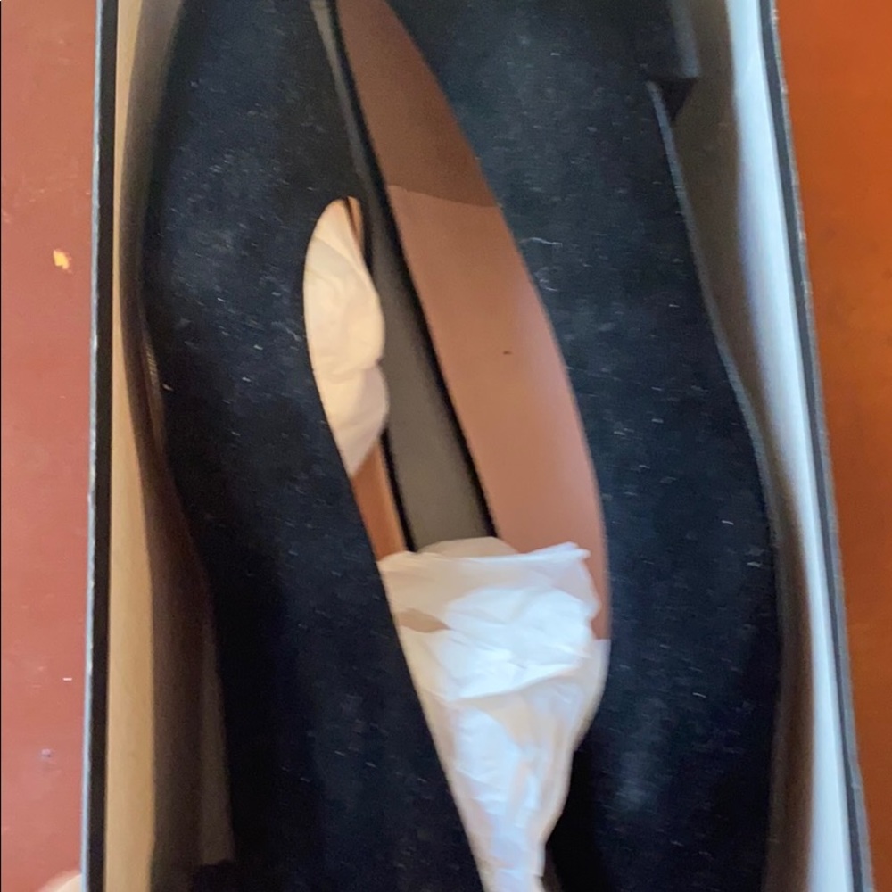 J Crew Black Suede Flats